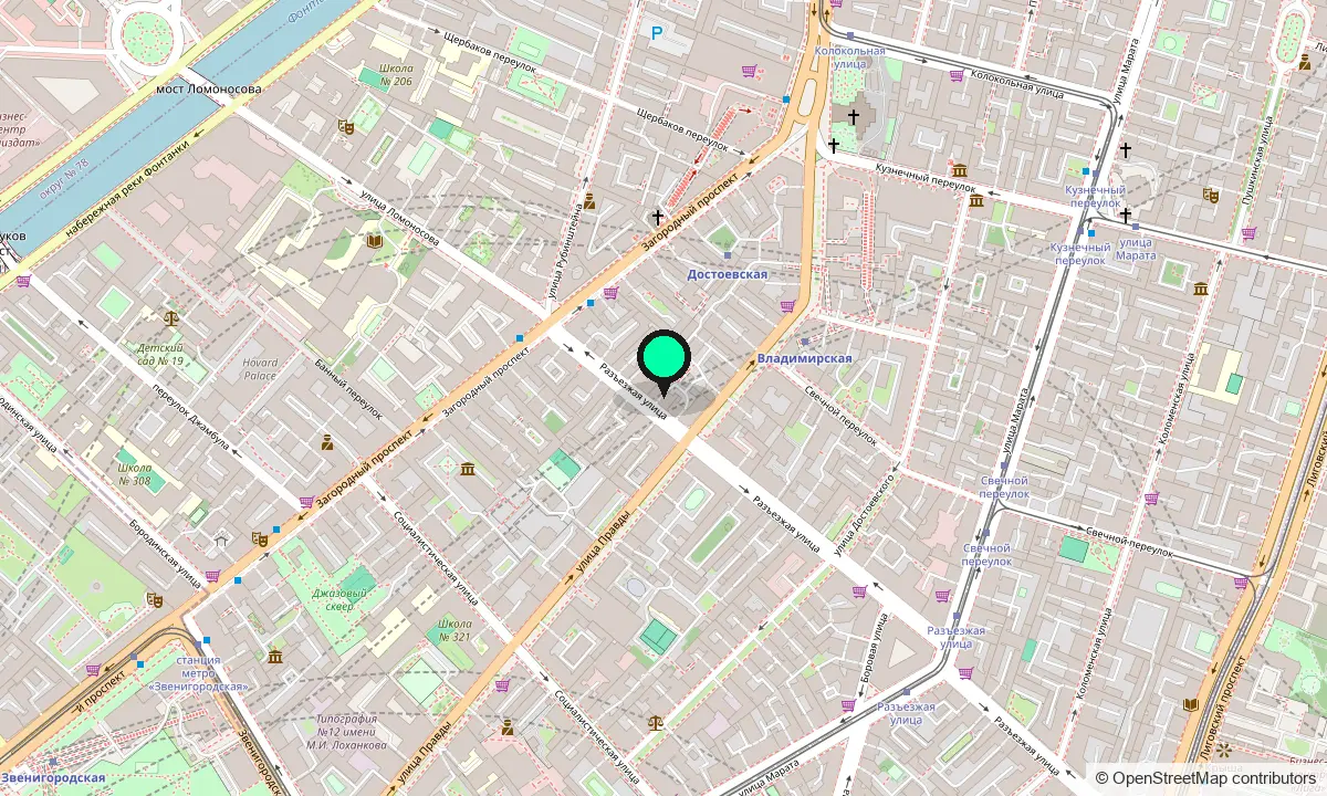 Карта проезда к сервисному центру